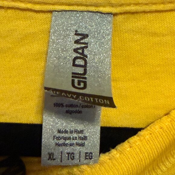 Tool Band Local Crew 2023-2024 Tour Shirt Men's Size XL Yellow - Picture 3 of 6